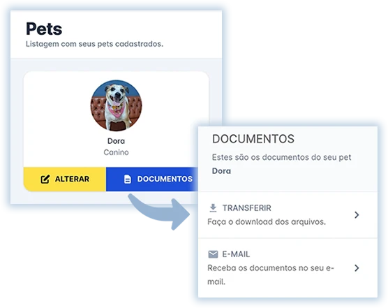 Solicite os Documentos